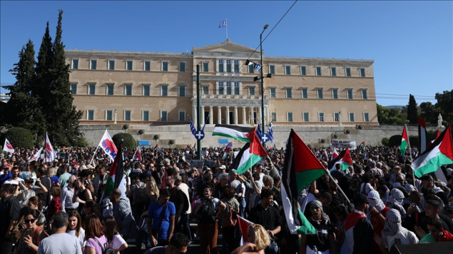 Skup podrške Palestini održan u centru Atine