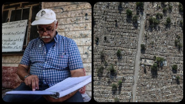 Porodice pretražuju sirijsko groblje u potrazi za voljenima koje je Assadov režim ostavio u ruševinama