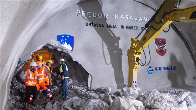 Slovenija: Probijena druga cijev tunela Karavanke