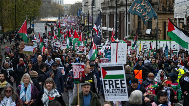 London: Hiljade ljudi marširalo za Palestinu, traže okončanje izraelskog genocida u Gazi