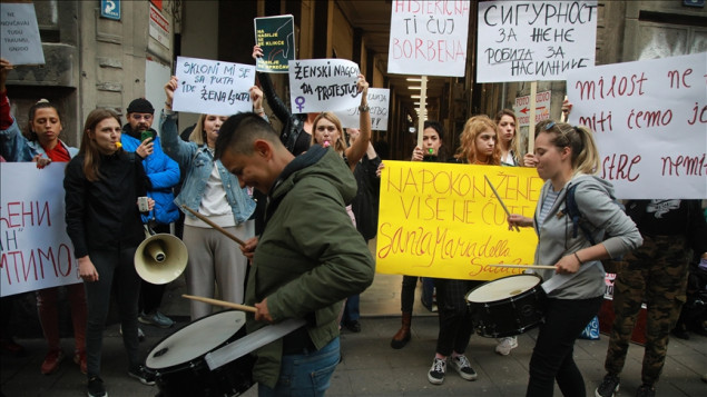 Sa protesta u Beogradu ponovo zatražena sigurnost za žene