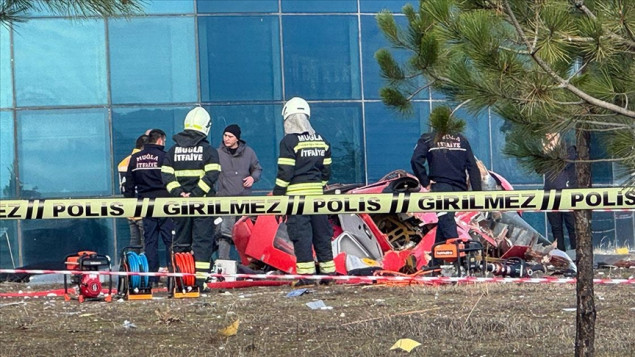 Srušio se helikopter na zgradu bolnice u Turskoj, četvero mrtvih