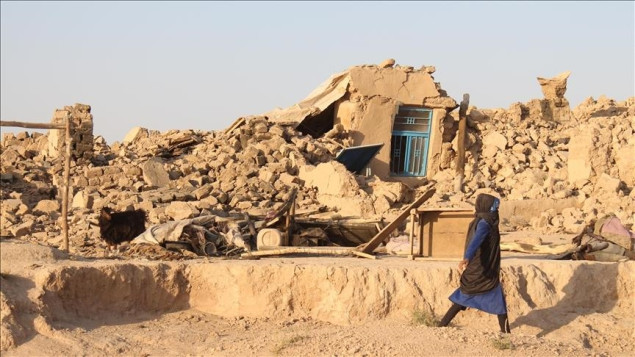 Afganistan - Hronologija zemljotresa