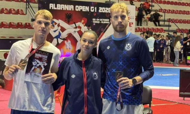 Dvije bronzane za taekwondo Klub Novi Grad Sarajevo na međunarodnom turniru Albania Open G1