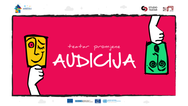 Studio teatar i BNP Zenica organiziraju glumačku audiciju u okviru projekta "Teatar promjene"