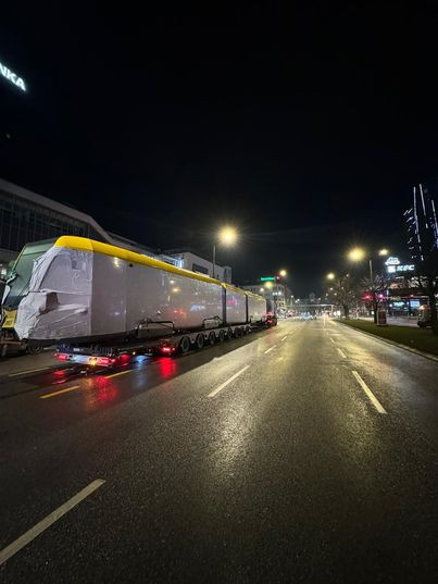 Još jedan novi tramvaj stigao u Sarajevo