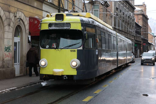 Tramvajski sobraćaj se odvija samo na relaciji Čengić Vila - Baščaršija