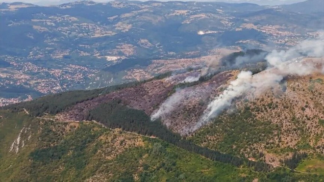 Požar na Trebeviću stavljen pod kontrolu