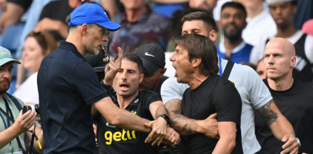 Tuchel i Conte kažnjeni za sukob nakon utakmice Chelsea-Tottenham
