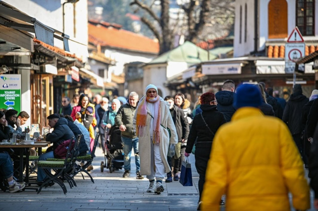 Sarajevo dočekalo 2026. godinu uz porast broja dolazaka i noćenja turista
