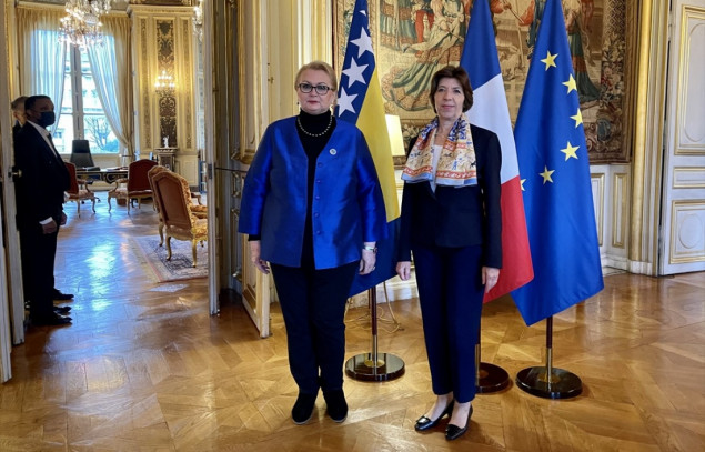 Susret Colonna - Turković: Francuska jedan od najvažnijih saveznika BiH