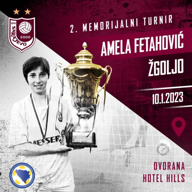 Drugi memorijalni turnir "Amela Fetahović-Žgoljo" danas na Ilidži