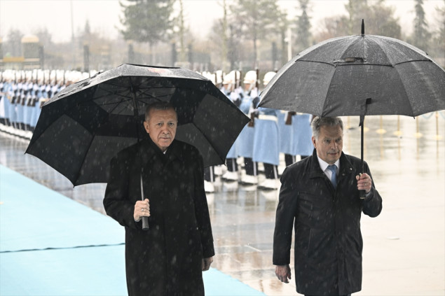 Erdogan se u Ankari sastao s finskim predsjednikom Niinistom