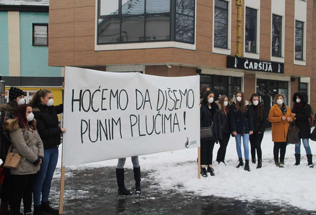 Tuzla danas najzagađeniji grad u Bosni i Hercegovini