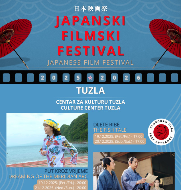 U Tuzli od sutra Japanski filmski festival