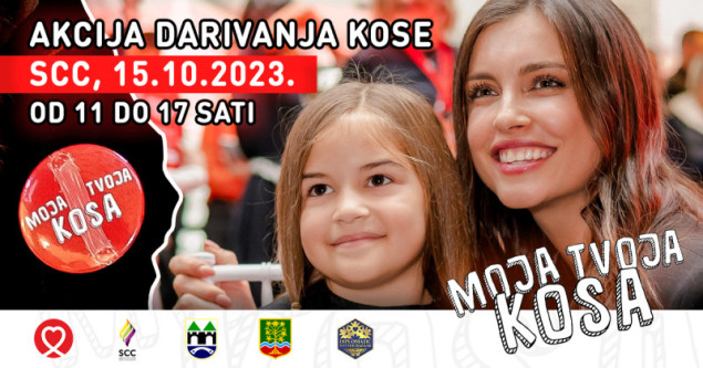 Udruženje “Srce za djecu oboljelu od raka“ organizira novu humanu akciji šišanja i darivanja kose