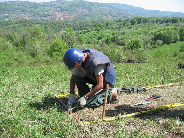 Ugljevik proglašen područjem bez opasnosti od mina