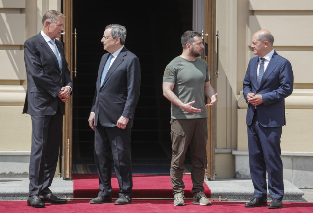 Macron, Draghi i Scholz u Ukrajini s "porukom evropskog jedinstva"