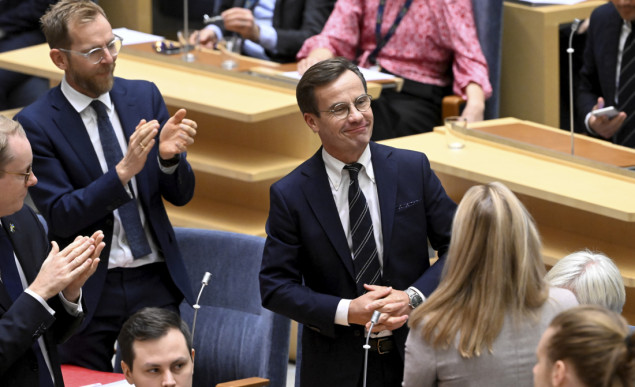 Ulf Kristersson izabran za premijera Švedske