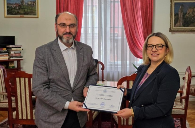 Nagrada za izuzetna postignuća žena u nauci dodijeljena dr. sci. Emini Dervišević