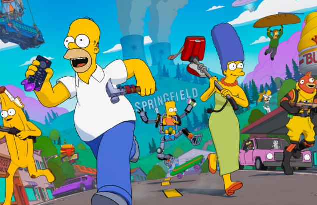 The Simpsons u Fortniteu - vrijedan omaž legendarnoj seriji