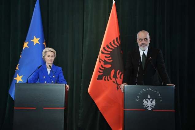 Ursula von der Leyen: Albanija je na putu ka pridruživanju Evropskoj uniji