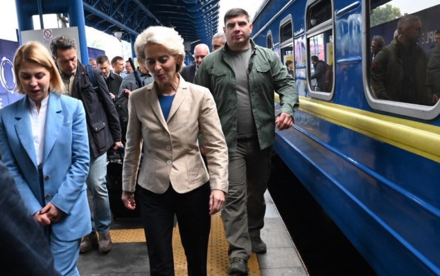 Ursula von der Leyen stigla u Kijev
