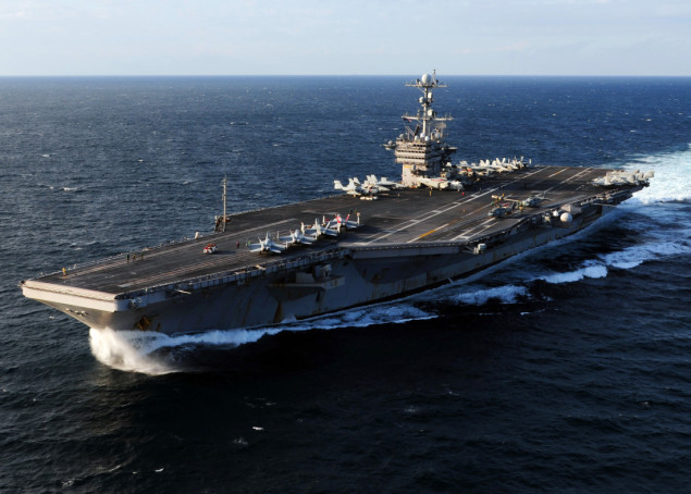 Američki nosač aviona USS George Washington vraća se u Japan 2024.