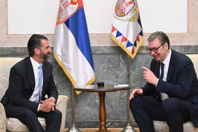 Vučić sa sinom Donalda Trumpa o zajedničkim projektima