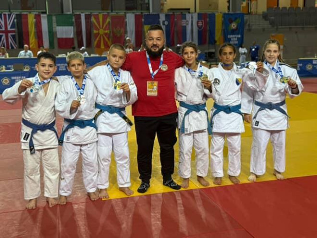 Judo klub Braća Lukač sa 8 osvojenih medalja najbolji na Evropskom kupu