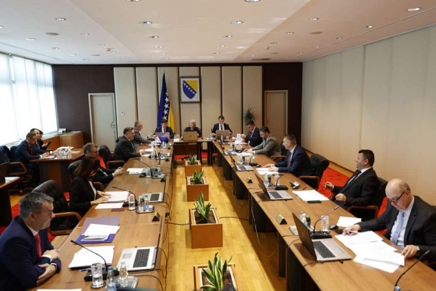 Vijeće ministara danas o Nacrtu zakona o budžetu institucija BiH za 2023.