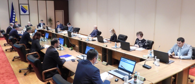 Usvojen program rada Vijeća ministara BiH