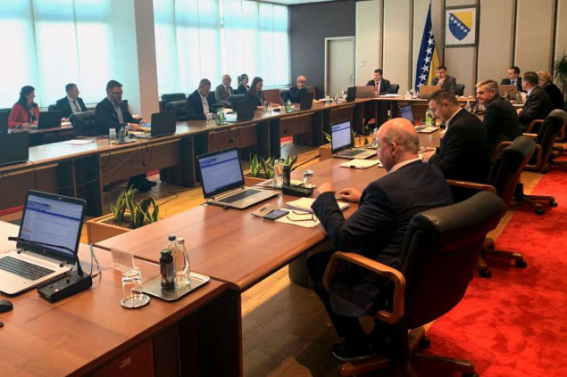 Obiman dnevni red: Vijeće ministara danas i o ANP-u