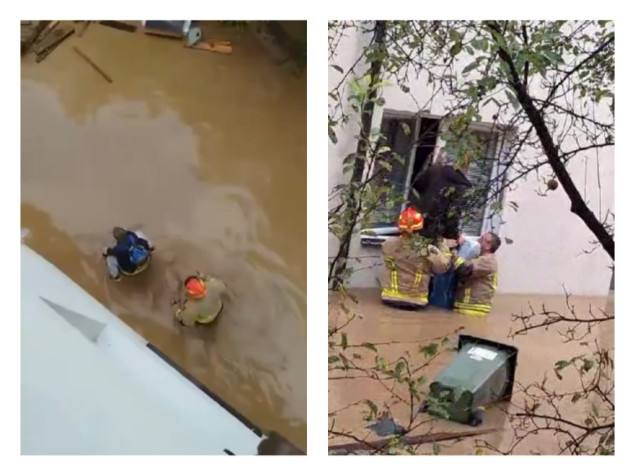 (VIDEO) Pogledajte akciju spašavanja od strane visočkih vatrogasaca