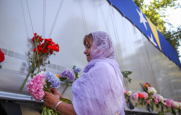 Iz Visokog ispraćeni tabuti s posmrtnim ostacima žrtava genocida u Srebrenici
