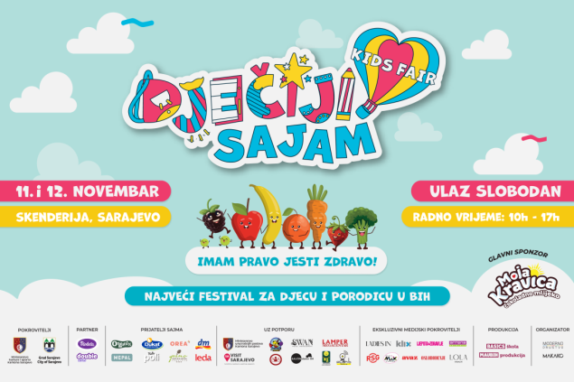 Sutra  8. Dječiji sajam u Sarajevu