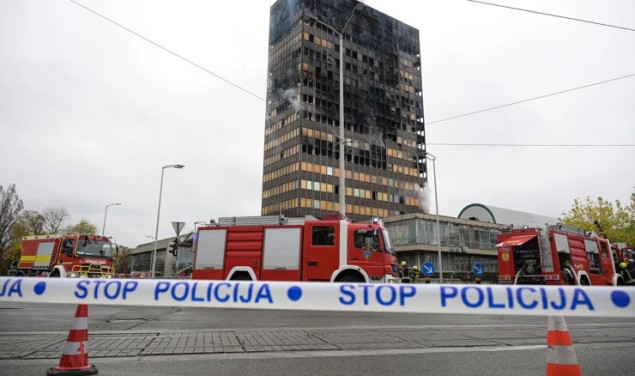 Mlađa osoba uhićena zbog požara u Vjesnikovom neboderu