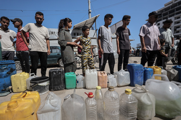 Palestinci u Gazi bore se s nestašicom vode usred izraelskih napada