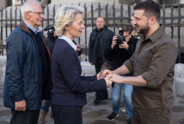 Von der Leyen u nenajavljenoj posjeti Kijevu