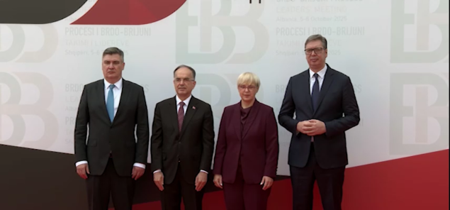 Vučić na samitu Brdo-Brijuni - Evropski put je strateški prioritet Zapadnog Balkana