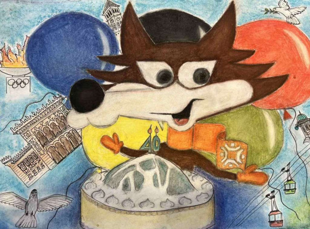 Izabrana tri najbolja likovna rada o temi 'Vučko, sretan ti rođendan!'