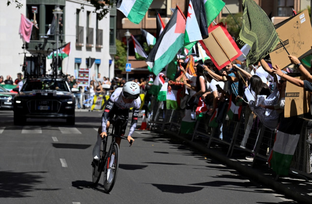 Novi antiizraelski protesti tokom 18. etape španske Vuelte
