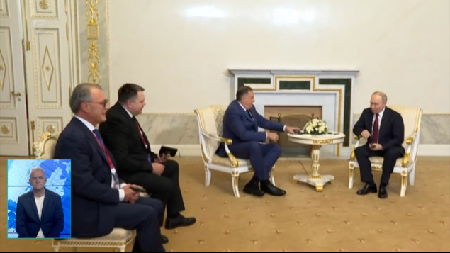Dodik se u Sankt Peterburgu sastao sa Putinom