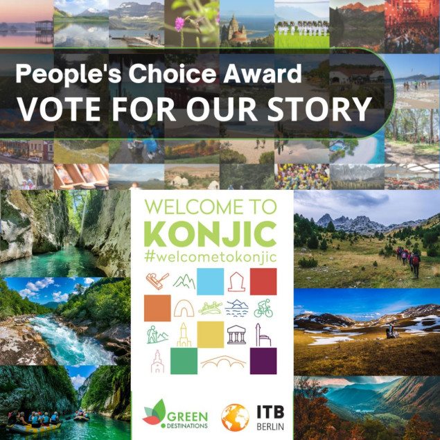 Konjic nominovan za prestižnu nagradu “Green Destinations Top 100 Stories’’
