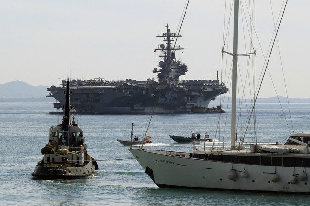 Hrvatska vlada odobrila uplovljavanje američkog supernosača aviona