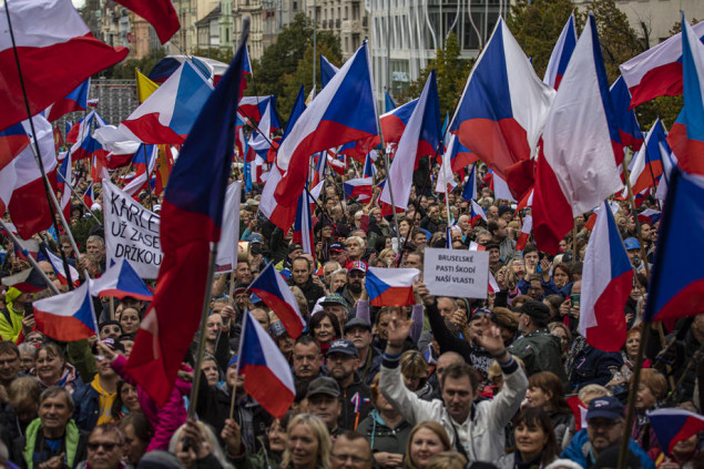 U Češkoj održani antivladini protesti