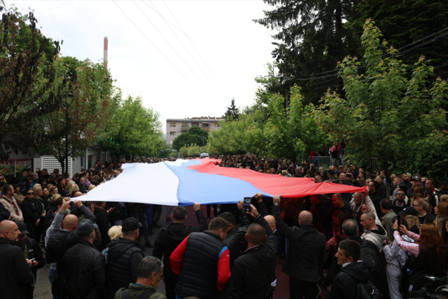U Zvečanu počeo novi protest srpskih građana