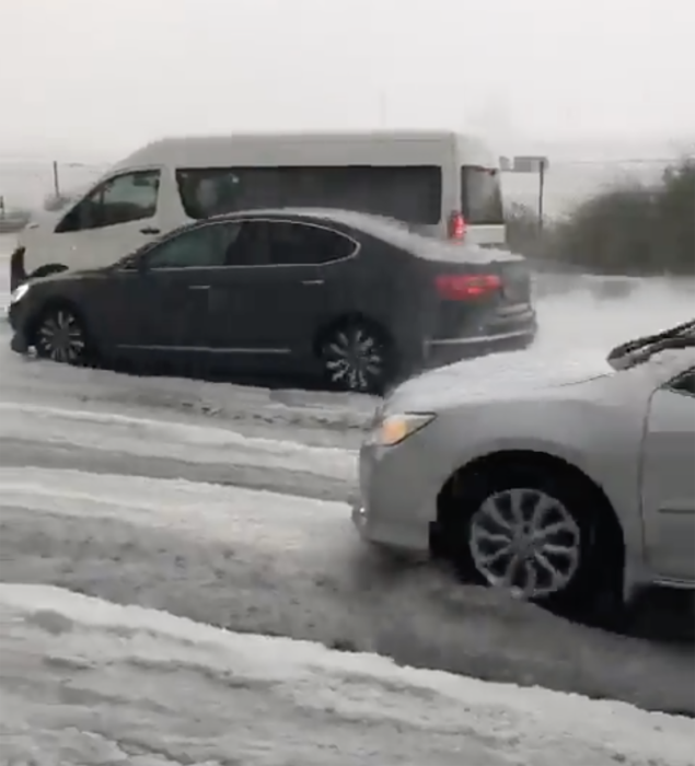 Rijetka pojava: Kuvajt pogodio grad