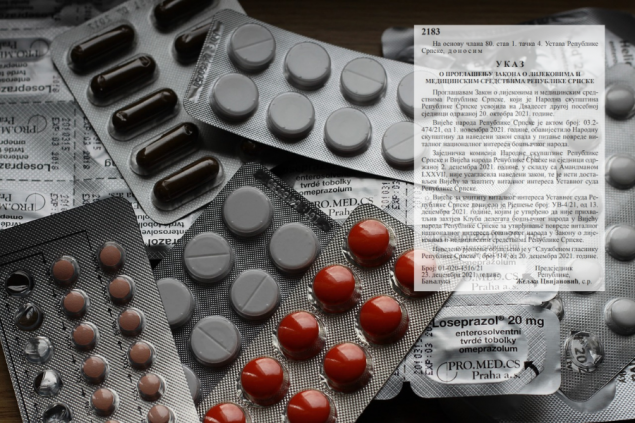 Stupio na snagu Zakon o lijekovima i medicinskim sredstvima RS