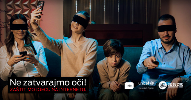 m:tel vas poziva da se zajedno edukujemo o bezbjednosti naše djece na internetu!